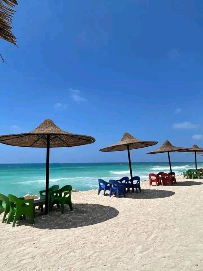Panorama Apartment With A Charming Sea View Near Alexandria And Burg Elarab Intl Airport With Free Wifi شقة باطلالة ساحرة على البحر اول الساحل الشمالي Екстер'єр фото