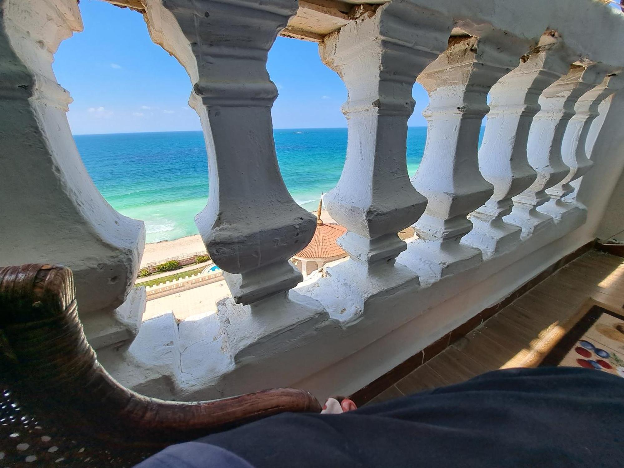 Panorama Apartment With A Charming Sea View Near Alexandria And Burg Elarab Intl Airport With Free Wifi شقة باطلالة ساحرة على البحر اول الساحل الشمالي Екстер'єр фото