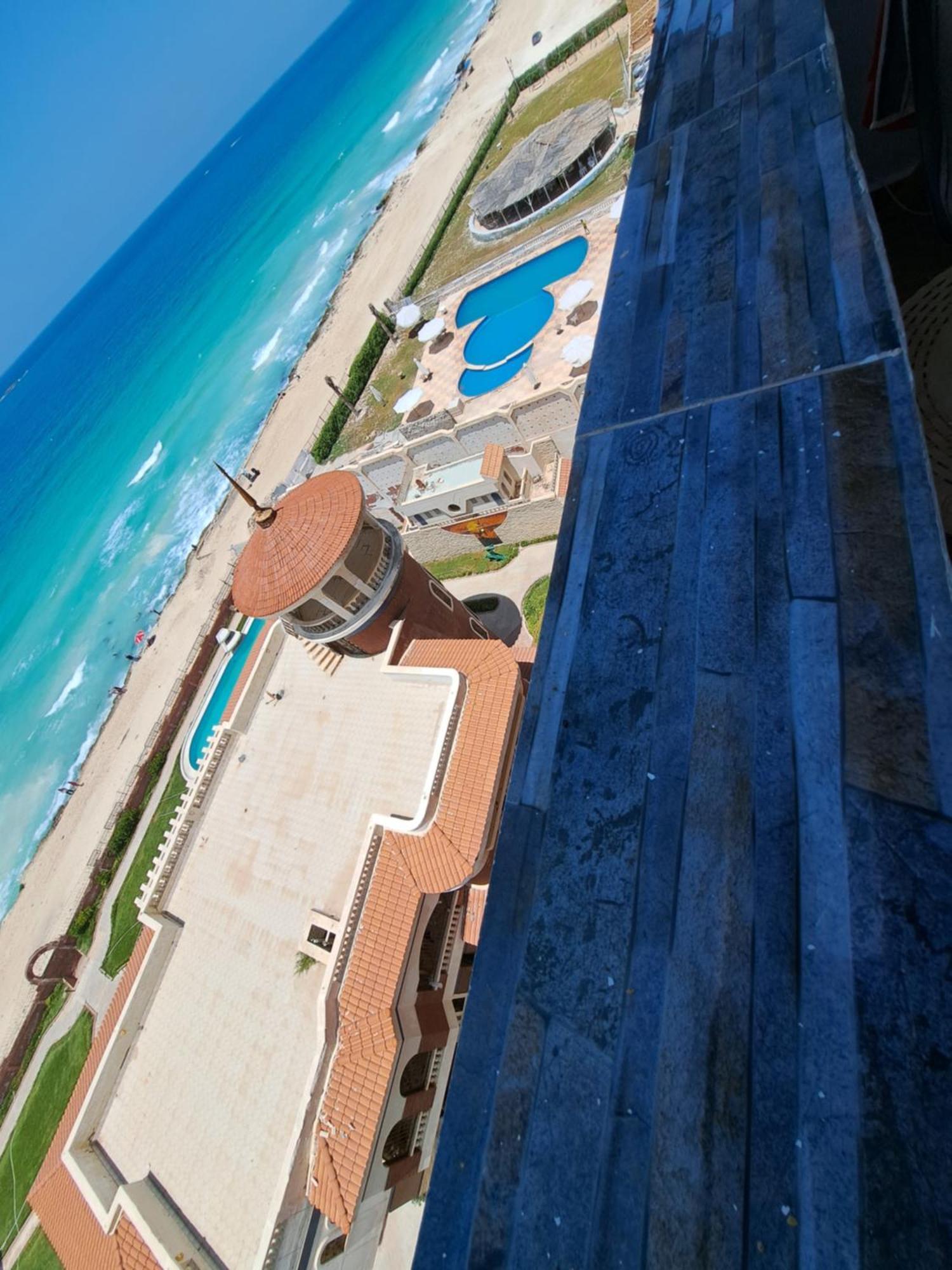 Panorama Apartment With A Charming Sea View Near Alexandria And Burg Elarab Intl Airport With Free Wifi شقة باطلالة ساحرة على البحر اول الساحل الشمالي Екстер'єр фото