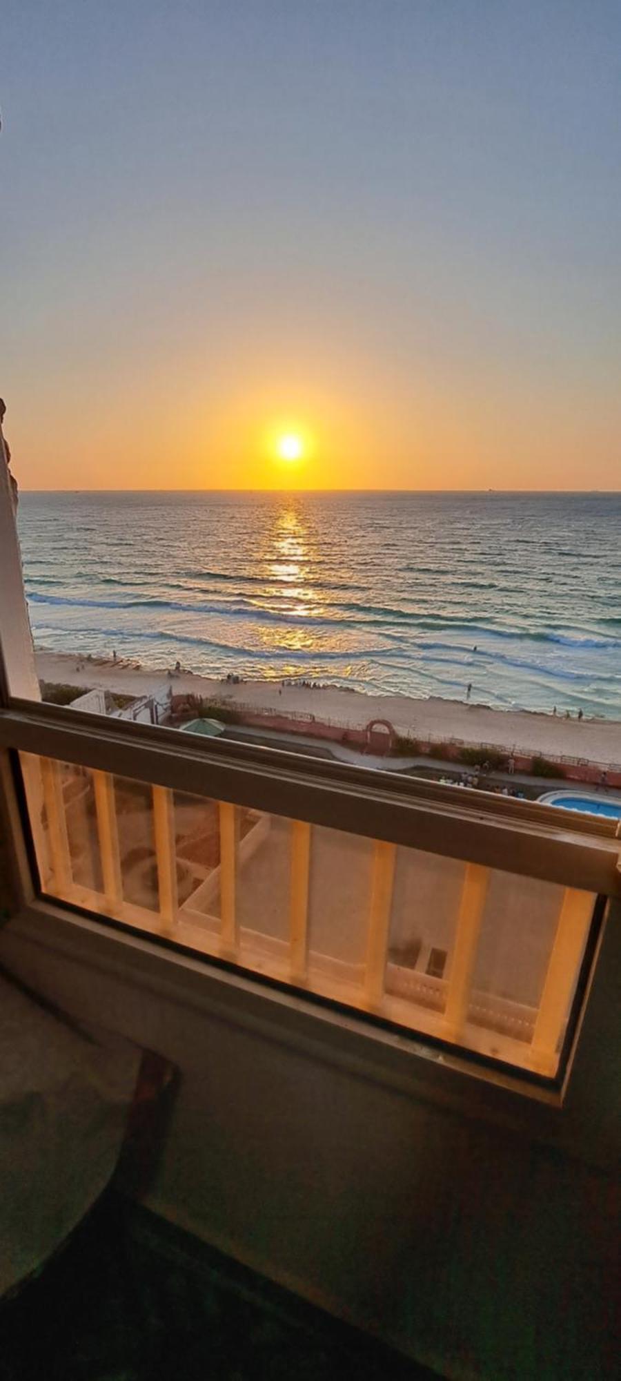 Panorama Apartment With A Charming Sea View Near Alexandria And Burg Elarab Intl Airport With Free Wifi شقة باطلالة ساحرة على البحر اول الساحل الشمالي Екстер'єр фото