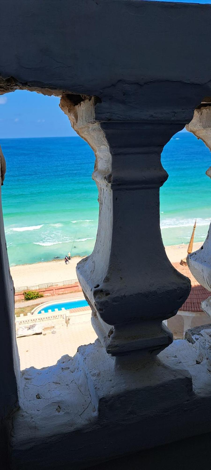 Panorama Apartment With A Charming Sea View Near Alexandria And Burg Elarab Intl Airport With Free Wifi شقة باطلالة ساحرة على البحر اول الساحل الشمالي Екстер'єр фото